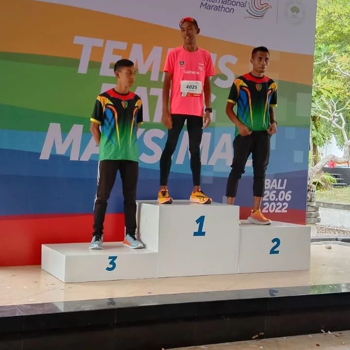 atlet depok raih juara dua marathon