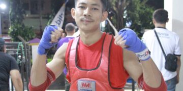 Sempat Kecewa di Nomor Seni, Rian Membuahkan Medali Emas di kelas 67 Kg di PORPROV Jabar XIV